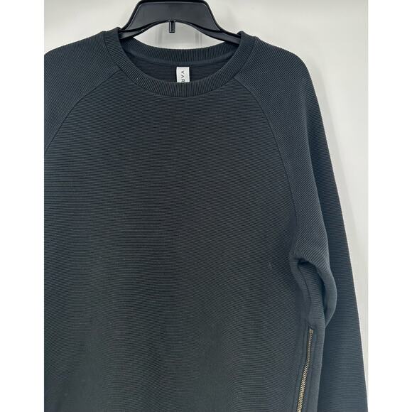 Varley Manning Sweatshirt ribbed Size M in Black - Picture 5 of 9